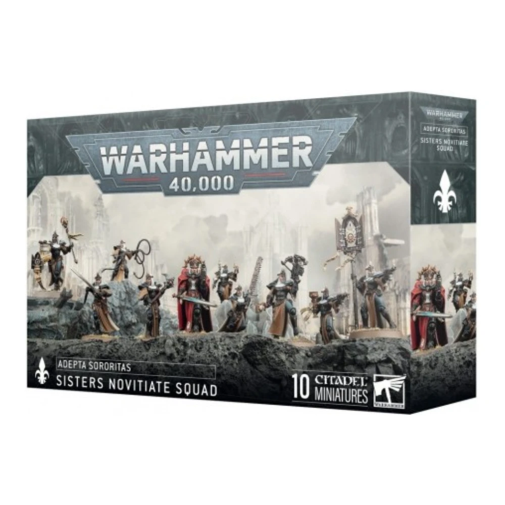 Warhammer 40K Adepta Sororitas Sister Novitiate Squad 10 Miniaturas