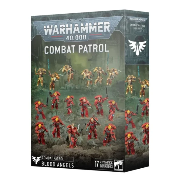 Warhammer 40K Combat Patrol Blood Angels 17 Miniaturas