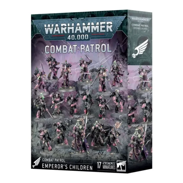 Warhammer 40K  Combat Patrol Hijos del Emperador 17 Miniaturas