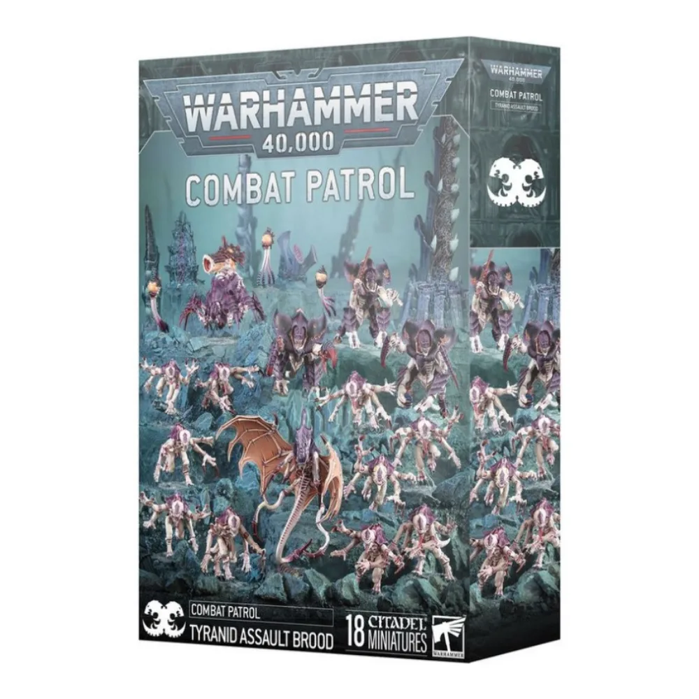 Warhammer 40K Combat Patrol Tyranid Assault Brood 18 Miniaturas
