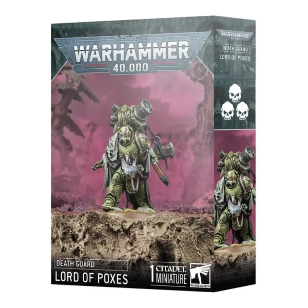 Warhammer 40K Death Guard Lord Of Poxes 1 Miniatura