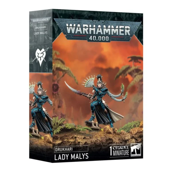 Warhammer 40K Drukhari Dama Malys 1 Miniatura