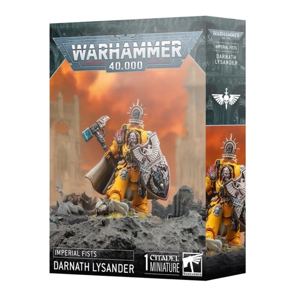 Warhammer 40K Imperial Fists Darnath Lysander 1 Miniatura