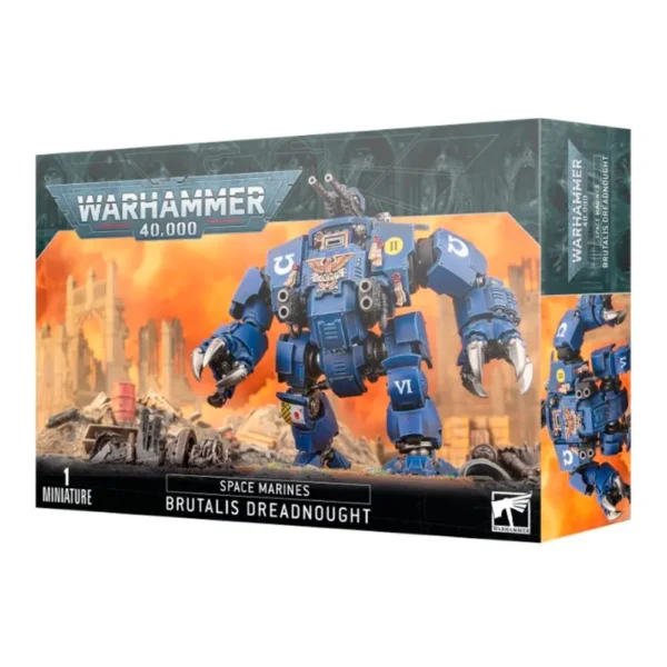 Warhammer 40K Space Marines Dreadnought Brutalis 1 Miniatura