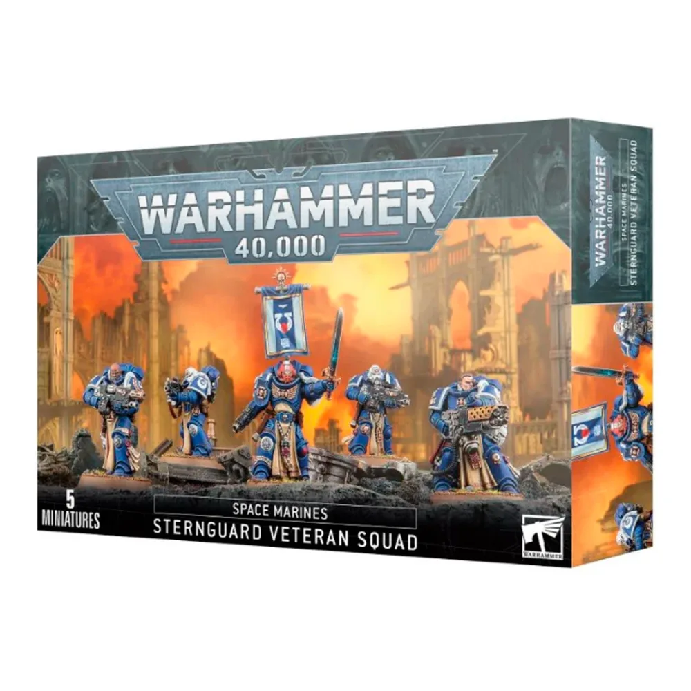 Warhammer 40K Space Marines Sternguard Veterans Squad 5 Miniaturas