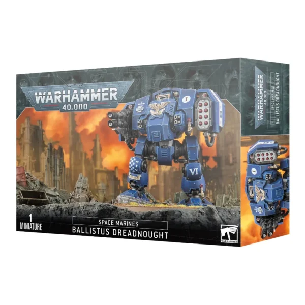 Warhammer 40K Spaces Marines Ballistus Dreadnought 1 Miniatura