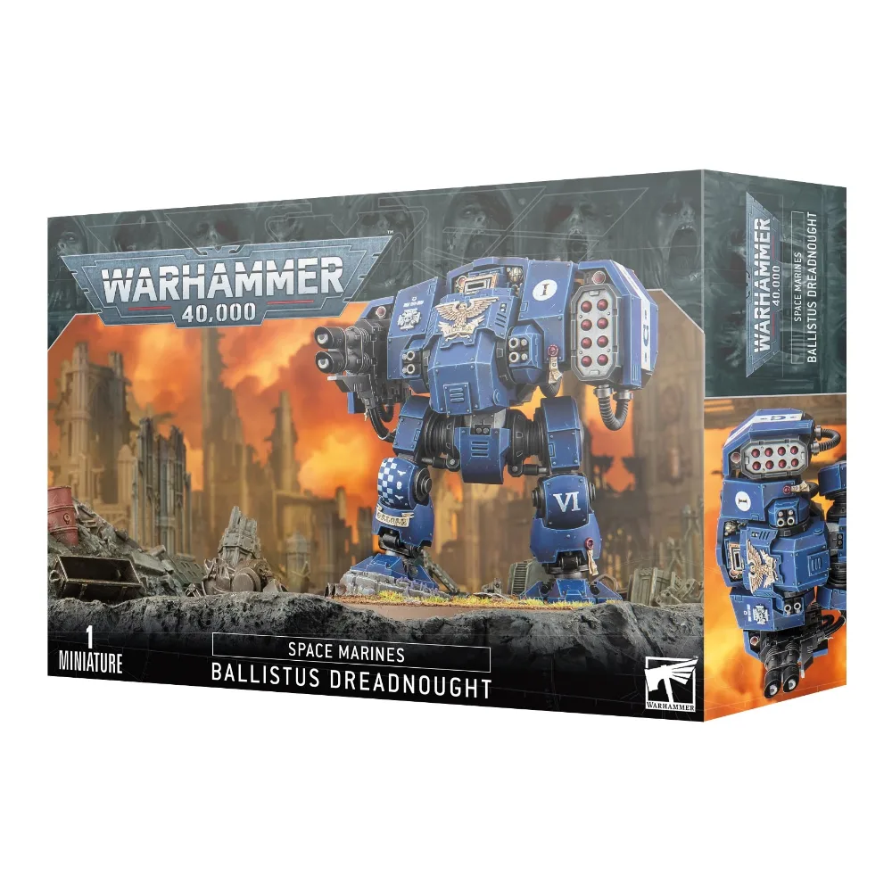 Warhammer 40K Spaces Marines Ballistus Dreadnought 1 miniatura