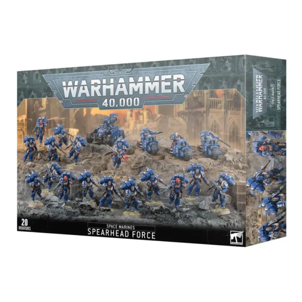 Warhammer 40K Spaces Marines Fuerza Punta de Lanza 20 Miniaturas