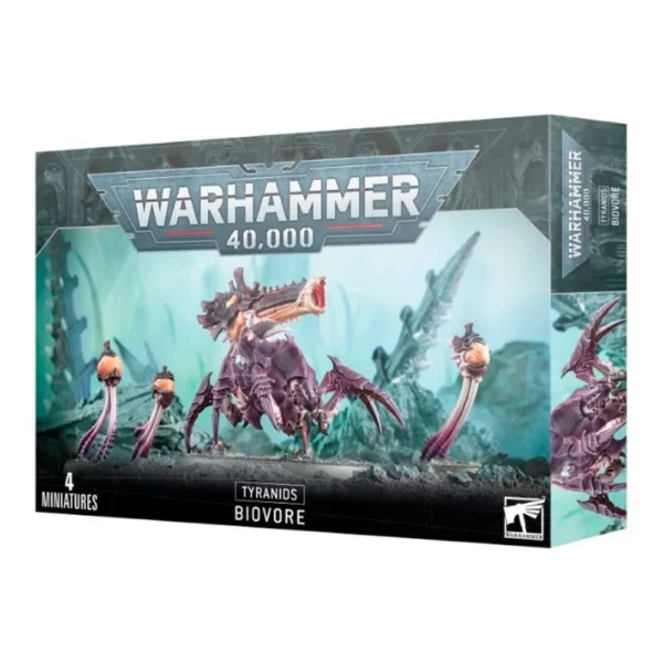 Warhammer 40K Tyranids Biovoro 4 Miniaturas