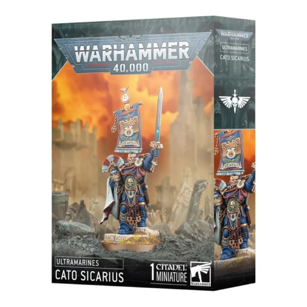 Warhammer 40K Ultramarines Cato Sicarius 1 Miniatura