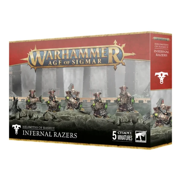 Warhammer Age of Sigmar Arrasadores Infernales 5 Miniaturas