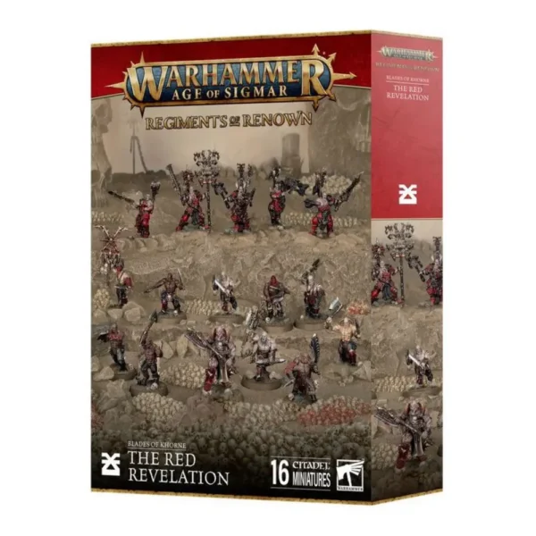 Warhammer Age of Sigmar Blades of Khorne 16 Miniaturas