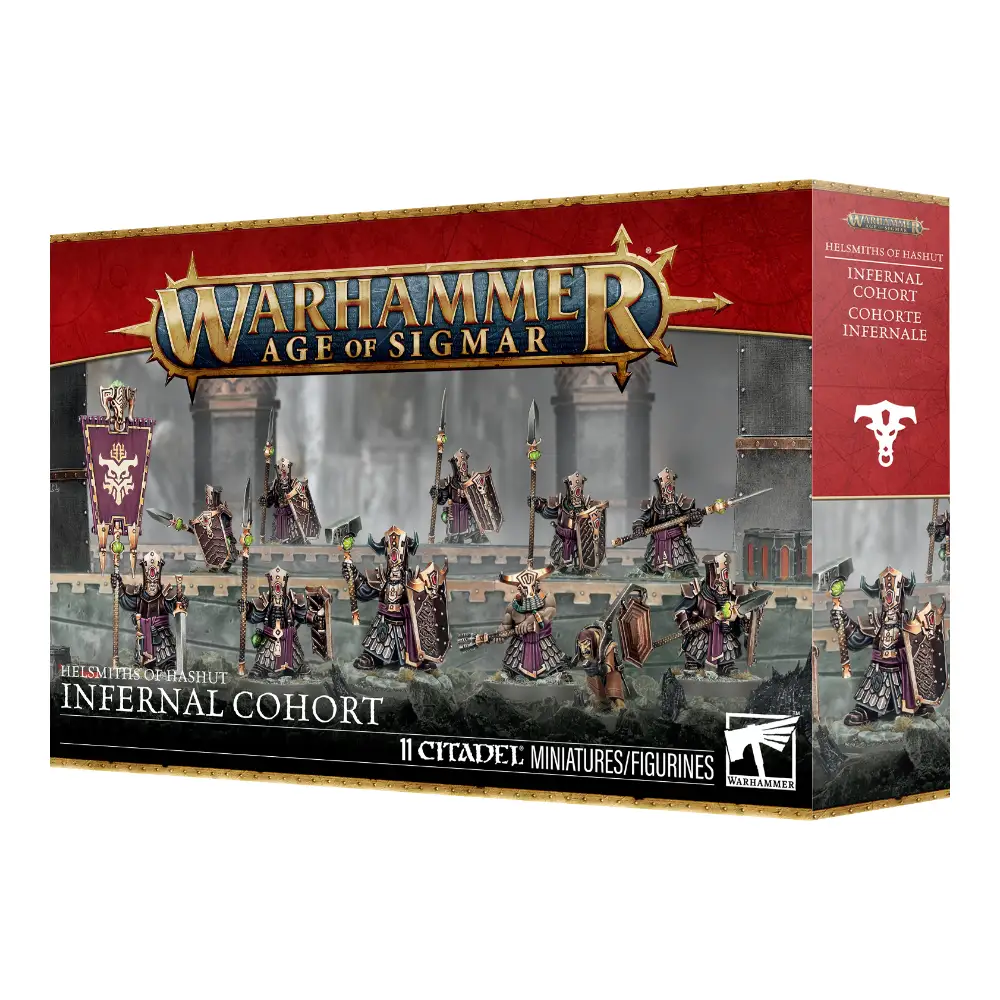 Warhammer Age of Sigmar Cohorte Infernal 11 Miniaturas