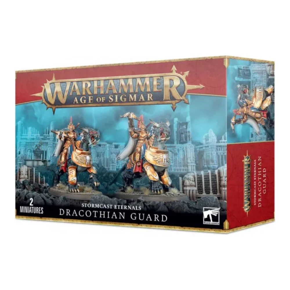 Warhammer Age of Sigmar Dracothian Guard 2 Miniaturas
