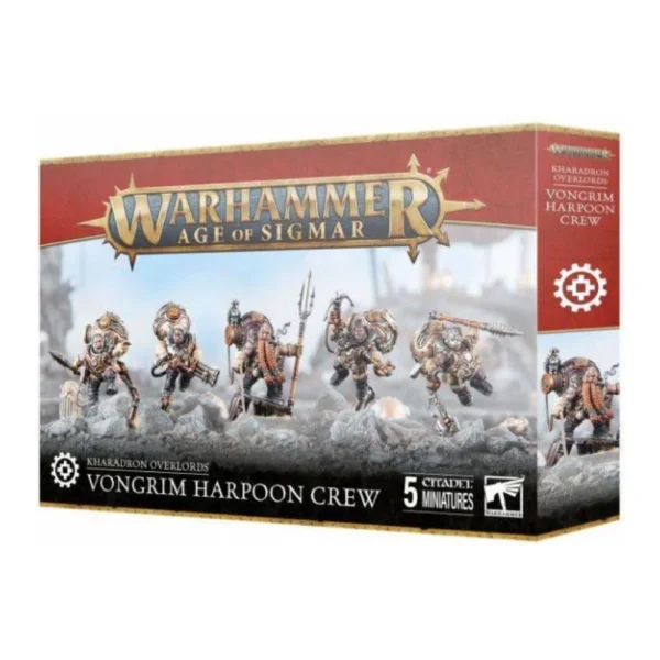 Warhammer Age of Sigmar Kharadorn Overlords Arponeros Vongrim 5 Miniaturas