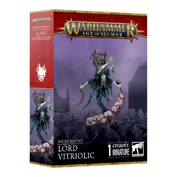 Warhammer Age of Sigmar Nighthaunt Lord Vitriolic 1 Miniatura