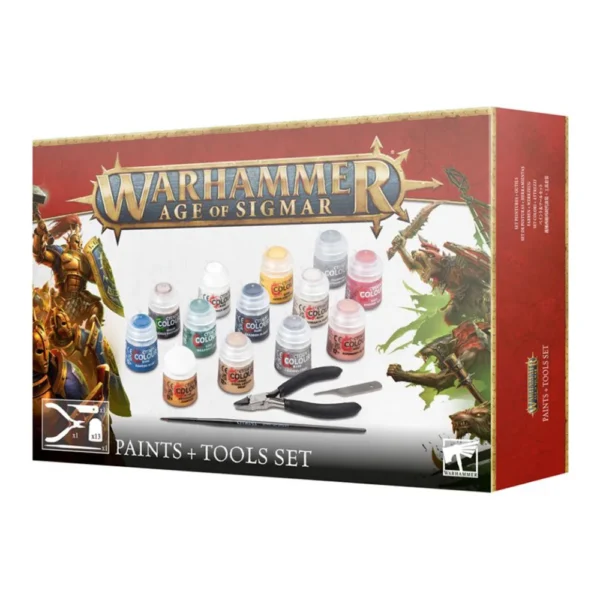 Warhammer Age of Sigmar Pinturas + Set de herramientas