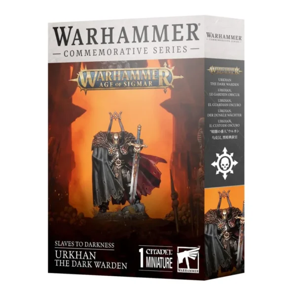Warhammer Age of Sigmar Slaves to Darkness Urkhan el Guardián Oscuro 1 Miniatura