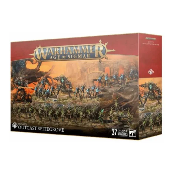 Warhammer Age of Sigmar Sylvaneth Arboleda Descastada 37 Miniaturas