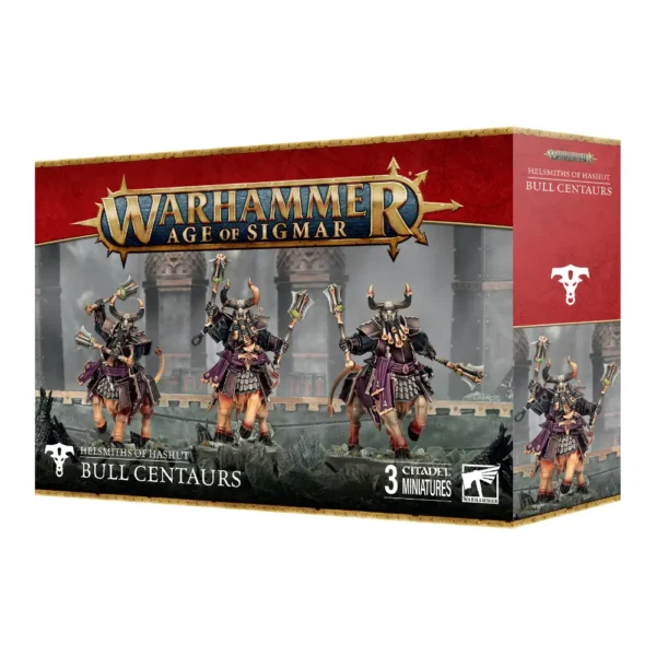 Warhammer Age of Sigmar Toros Centauros 3 Miniaturas