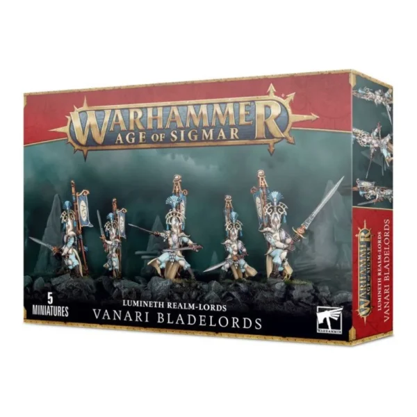 Warhammer Age of Sigmar Vanari Bladelords 5 Miniaturas