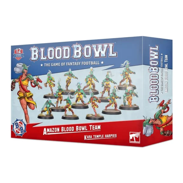 Warhammer Blood Bowl Amazons Kara Temple Harpies