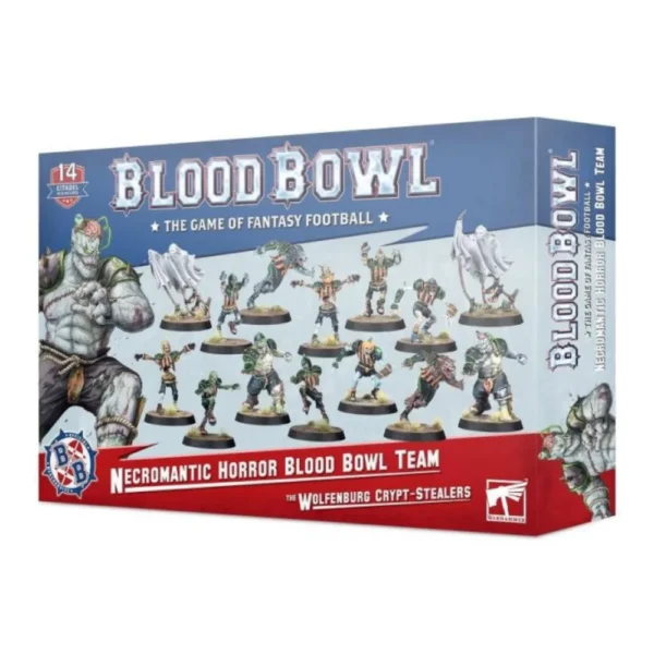 Warhammer Blood Bowl Necromantic Horror Los Wolfenburg Crypt Stealers