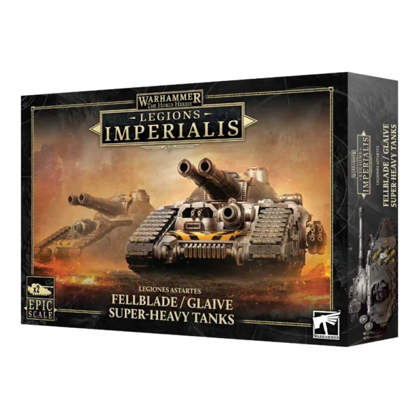 Warhammer The Horus Heresy Legions Imperialis Fellblade Glaive Super heavy Tanks 2 Miniaturas