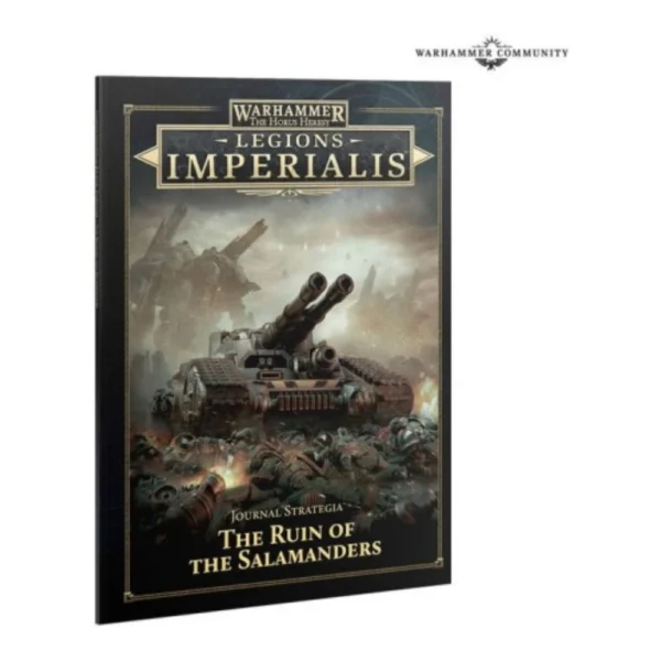 Warhammer The Horus Heresy Legions Imperialis Journal Strategia La ruina de las salamandras (inglés)