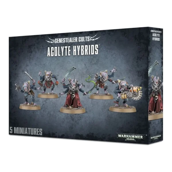Warhammer 40K Genestealer Cults Acolyte Hybrids 5 Miniaturas