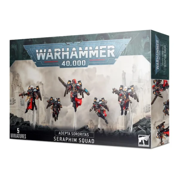 Warhammer 40K Adepta Sororitas Seraphim Squad 5 Miniaturas