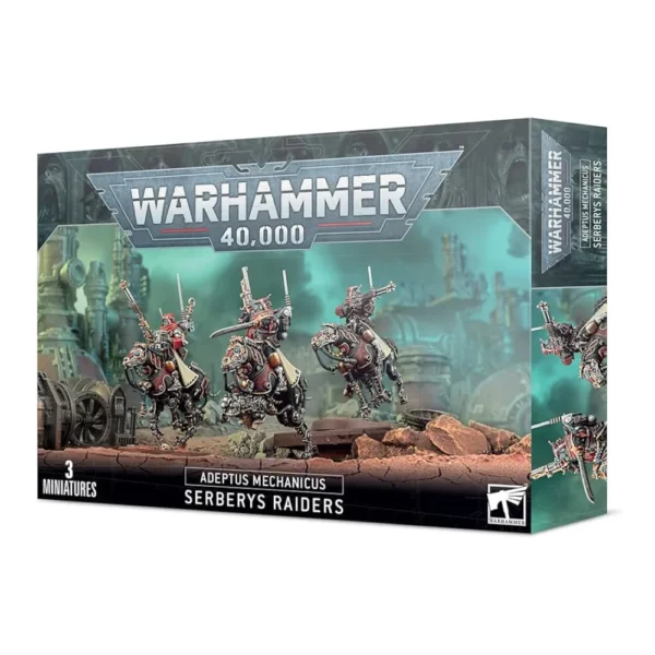 Warhammer 40K Adeptus Mechanicus Serberys Raiders 3 Miniaturas
