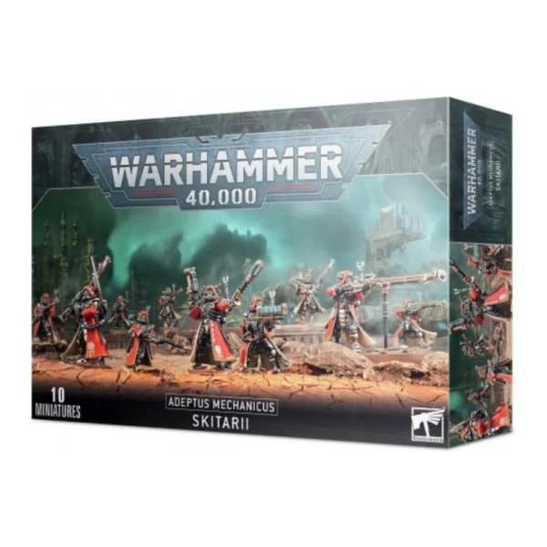Warhammer 40K Adeptus Mechanicus Skitarii 10 Miniaturas