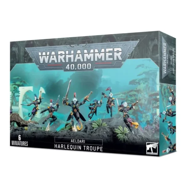 Warhammer 40K Aeldari Harlequin Troupe 6 Miniaturas