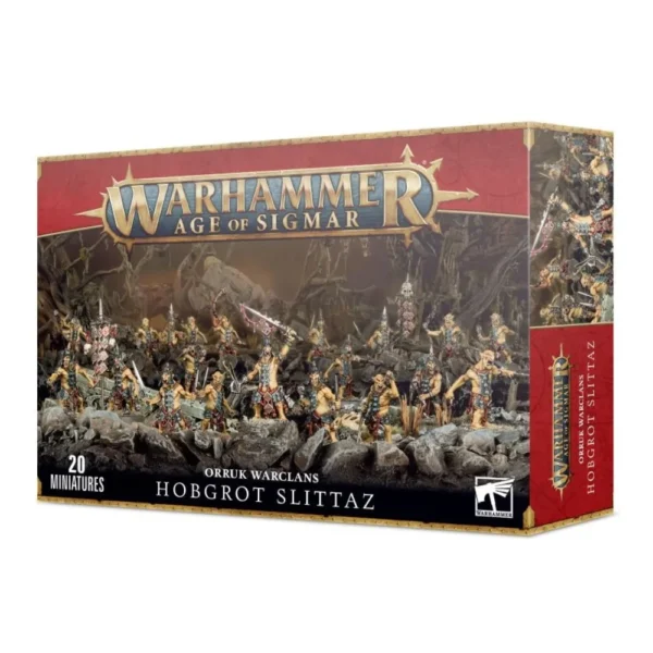 Warhammer Age of Sigmar Orruk Warclans Hobgrot Slittaz 20 Miniaturas