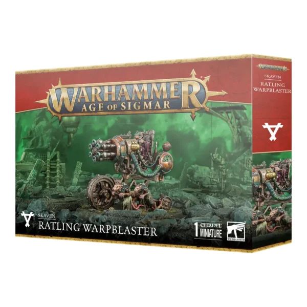 Warhammer Age of Sigmar Skaven Ratling Warpblaster 1 Miniatura