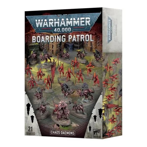 Warhammer 40K Chaos Daemons Boarding Patrol 21 Miniaturas