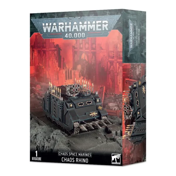 Warhammer 40K Chaos Space Marines Chaos Rhino 1 Miniatura