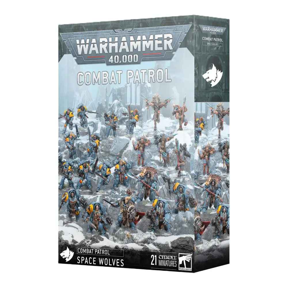 combat patrol space wolves 21 minis