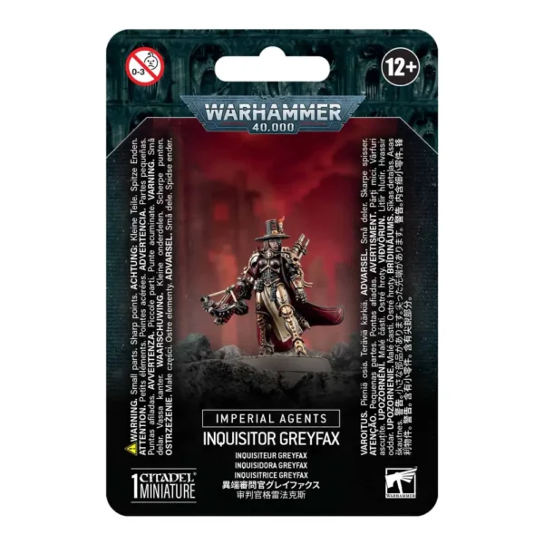 Warhammer 40K Inquisidor Greyfax 1 Miniatura