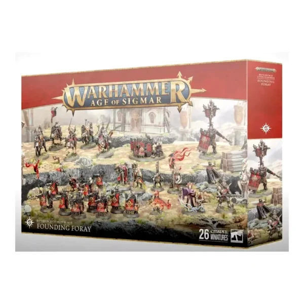 Warhammer Age of Sigmar Founding Foray 26 Miniaturas