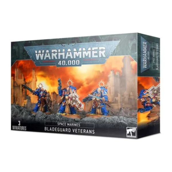 Warhammer 40K Space Marines Bladeguard Veterans 3 Miniaturas