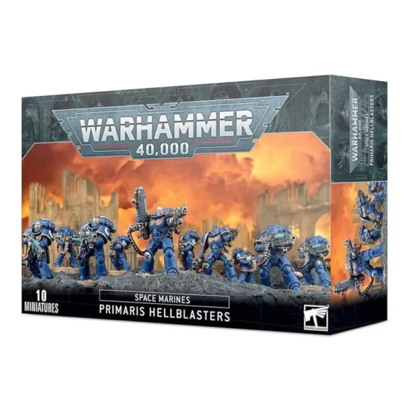 Warhammer 40K Space Marines Primaris Hellblasters 10 Miniaturas