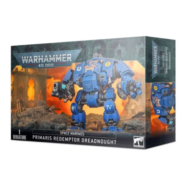 Warhammer 40K Space Marines Redemptor Dreadnought 1 Miniaturas
