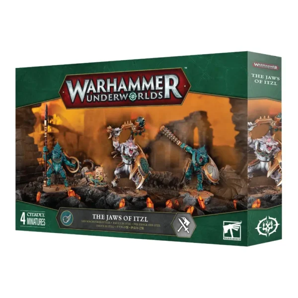 Warhammer Underworlds The Jaws of Itzl 4 Miniaturas