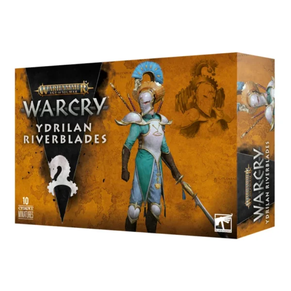 Warhammer Age of Sigmar Warcry Ydrilan Riverblades 8 Miniaturas