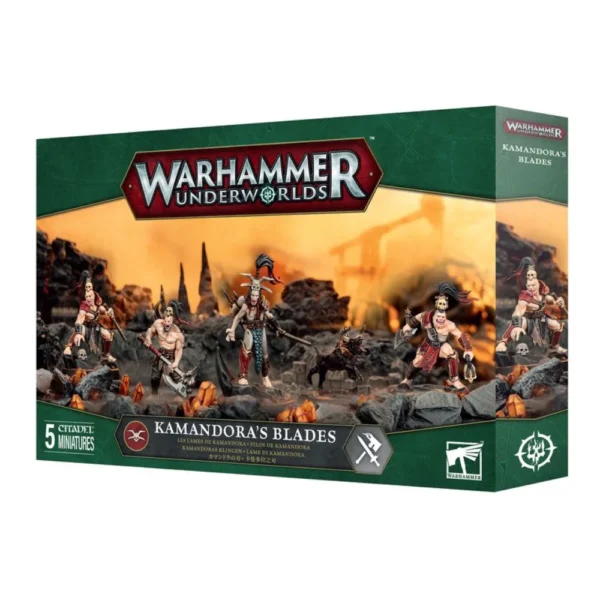 Warhammer Underworlds Kamandoras Blades 4 Miniaturas